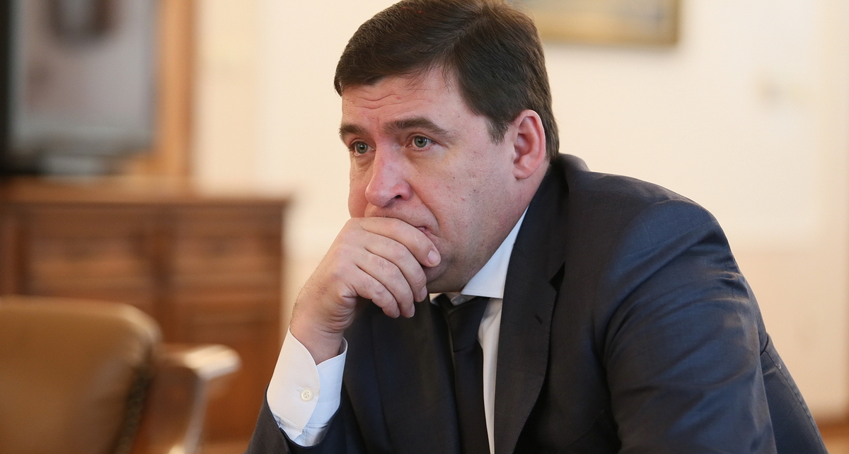 Губернатор Свердловской области Евгений Куйвашев