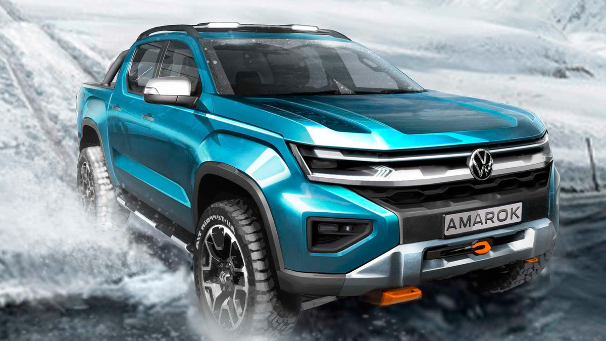 Volkswagen анонсировал премьеру нового Amarok. В Россию пикап не вернется  :: Autonews