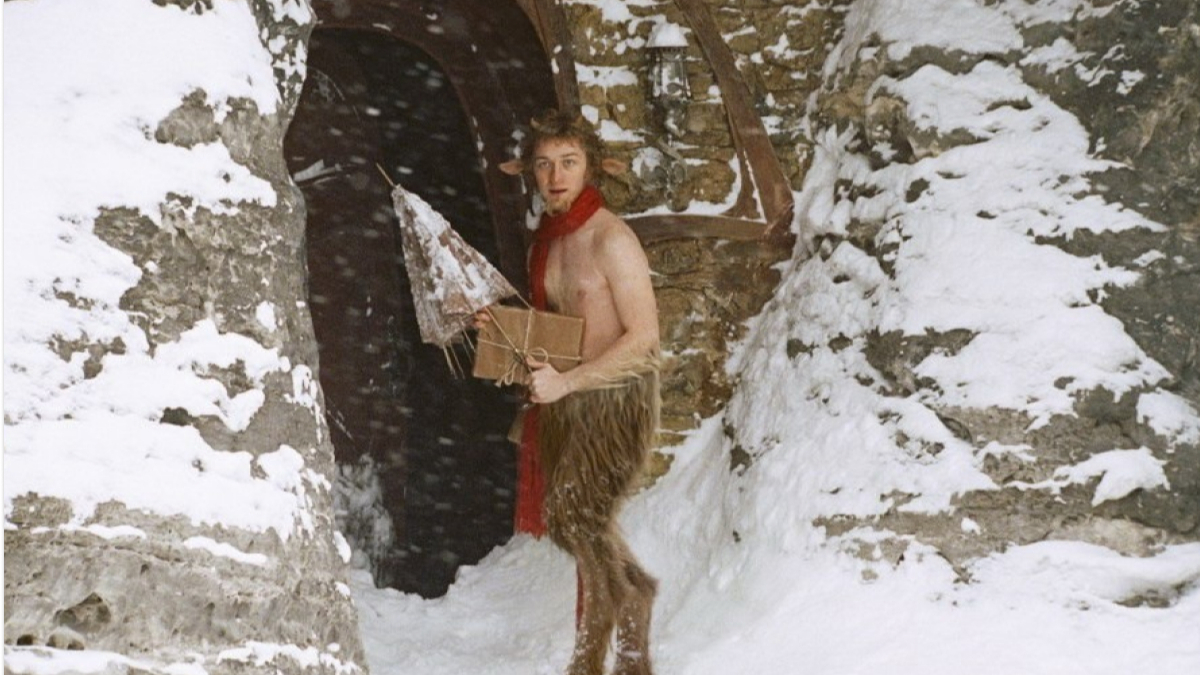 Кадр из фильма «Хроники Нарнии: Лев, Колдунья и платяной шкаф»