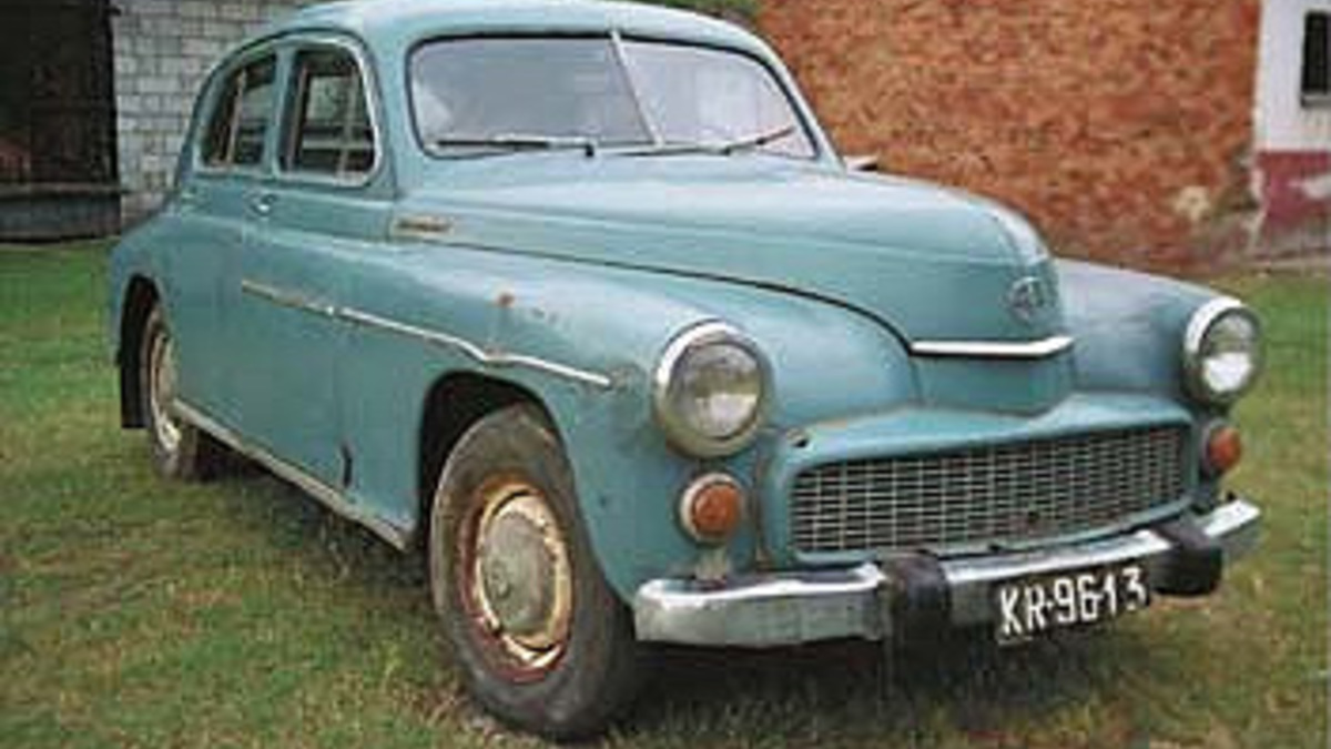 Папа-мобиль FSO Warsawa 1958 хотят продать за 24 000 долларов :: Autonews