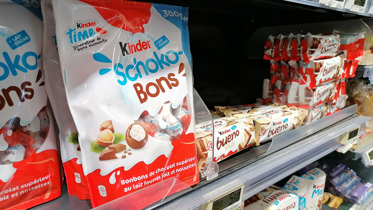 Роспотребнадзор изымет продукцию Kinder из-за выявления сальмонеллы — РБК