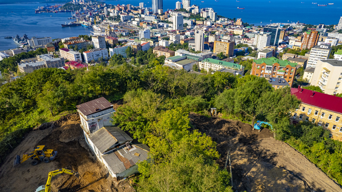 Благоустройство добралось до Орлиной Сопки во Владивостоке — РБК