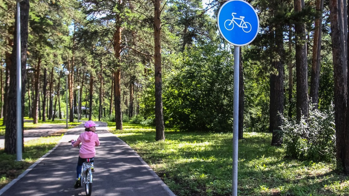 В Тюмени на ул. Пермякова будет построена новая велодорожка. Карта — РБК