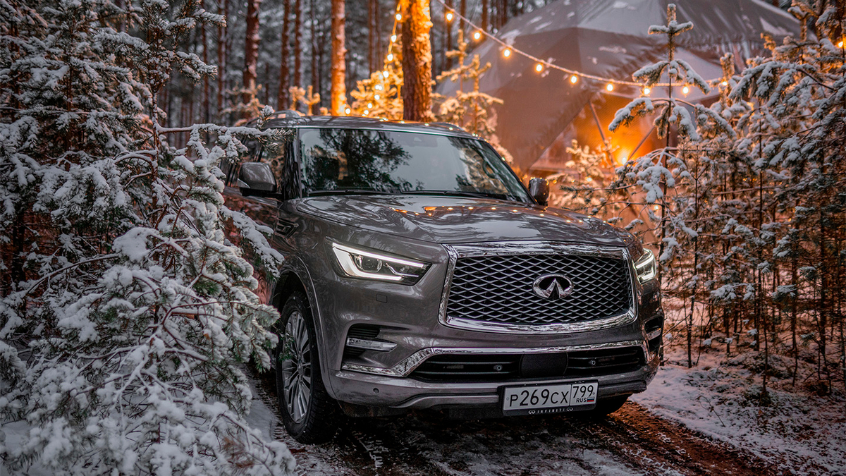 Глыба бесконечности. Тест обновленного Infiniti QX80 :: Autonews