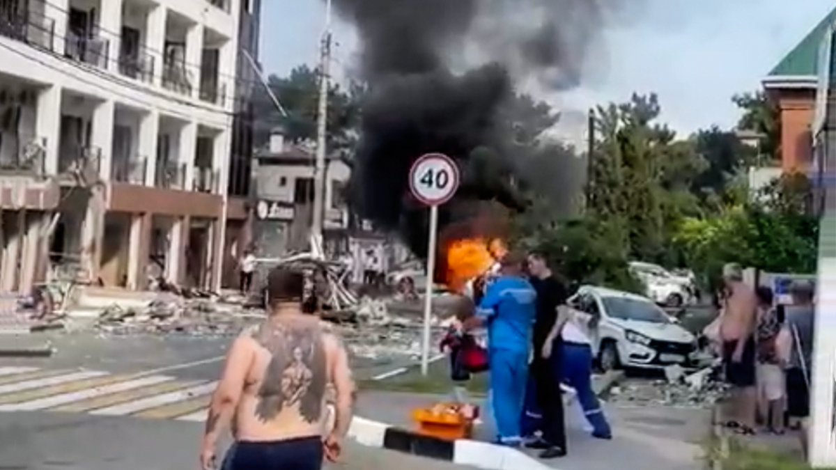 В Геленджике в гостинице произошел взрыв — РБК