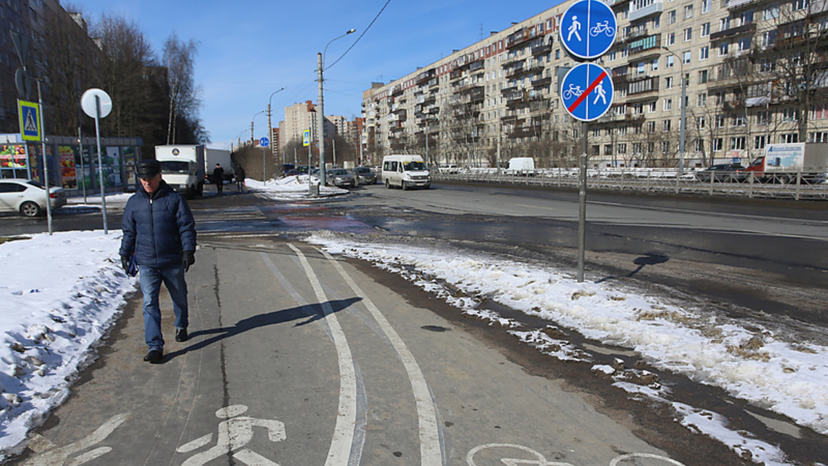 Петербург заполнят «рваными» веломаршрутами — РБК