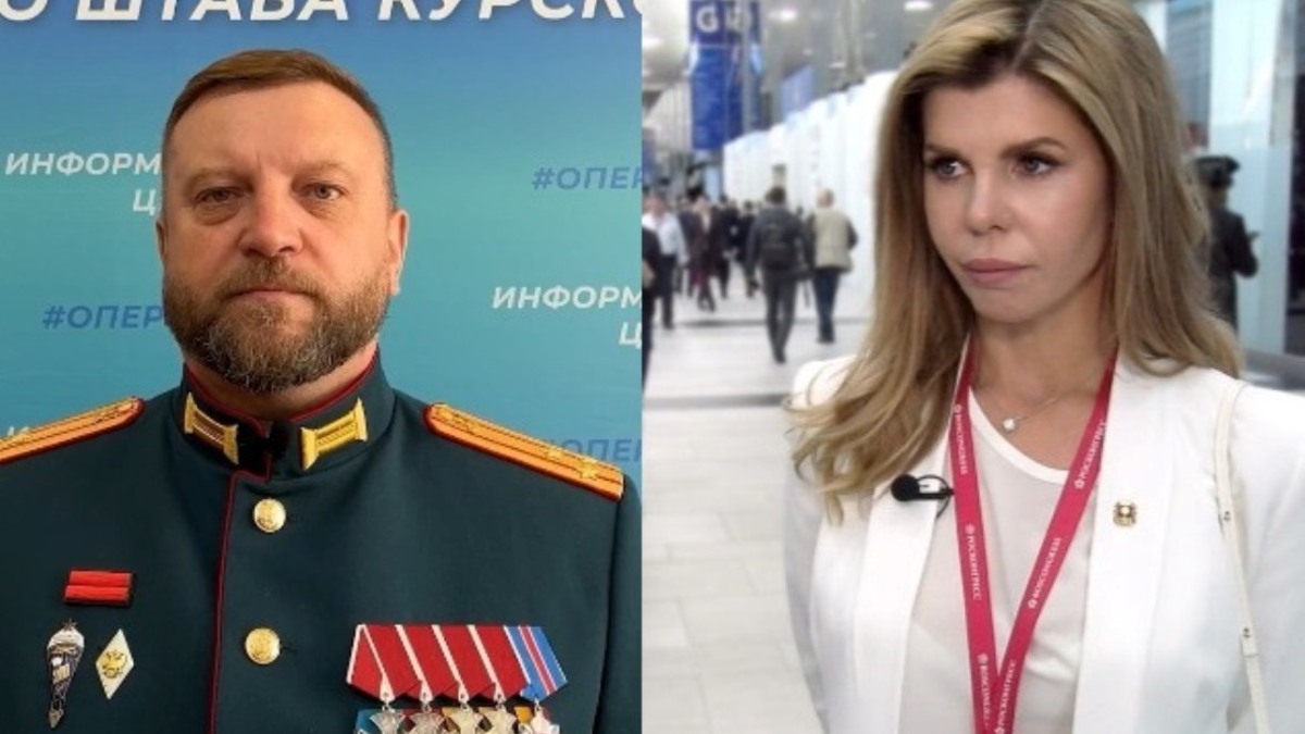 Алексей Кондратьев и Евгения Уваркина (Фото: пресс-служба правительства Курской области, РБК Черноземье)
