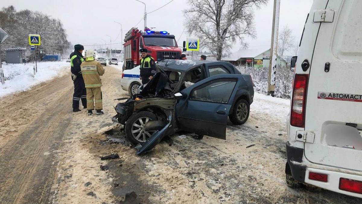 СК начал проверку после ДТП с перевозившим детей автобусом под Калугой — РБК