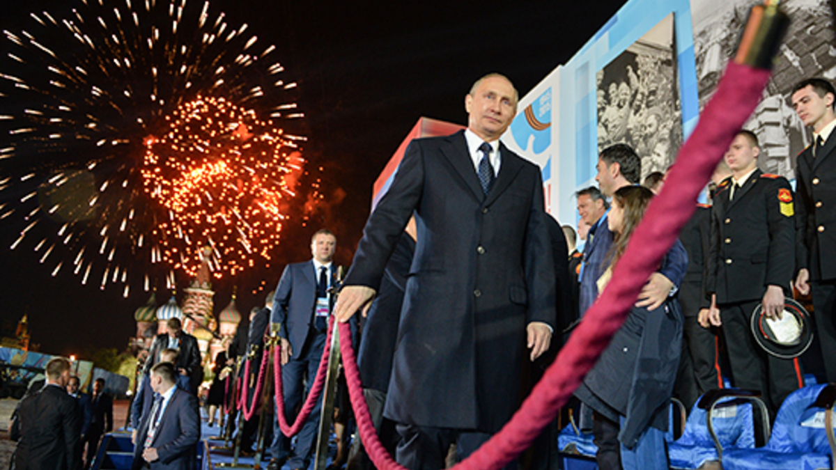 Путин Новогоднее 2015