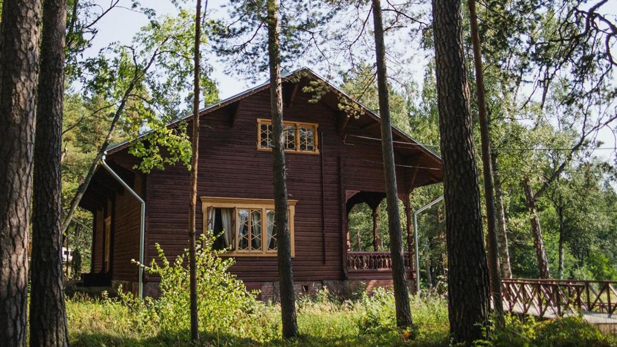 Рыбацкая изба в Лангинкоски — летняя дача Александра III