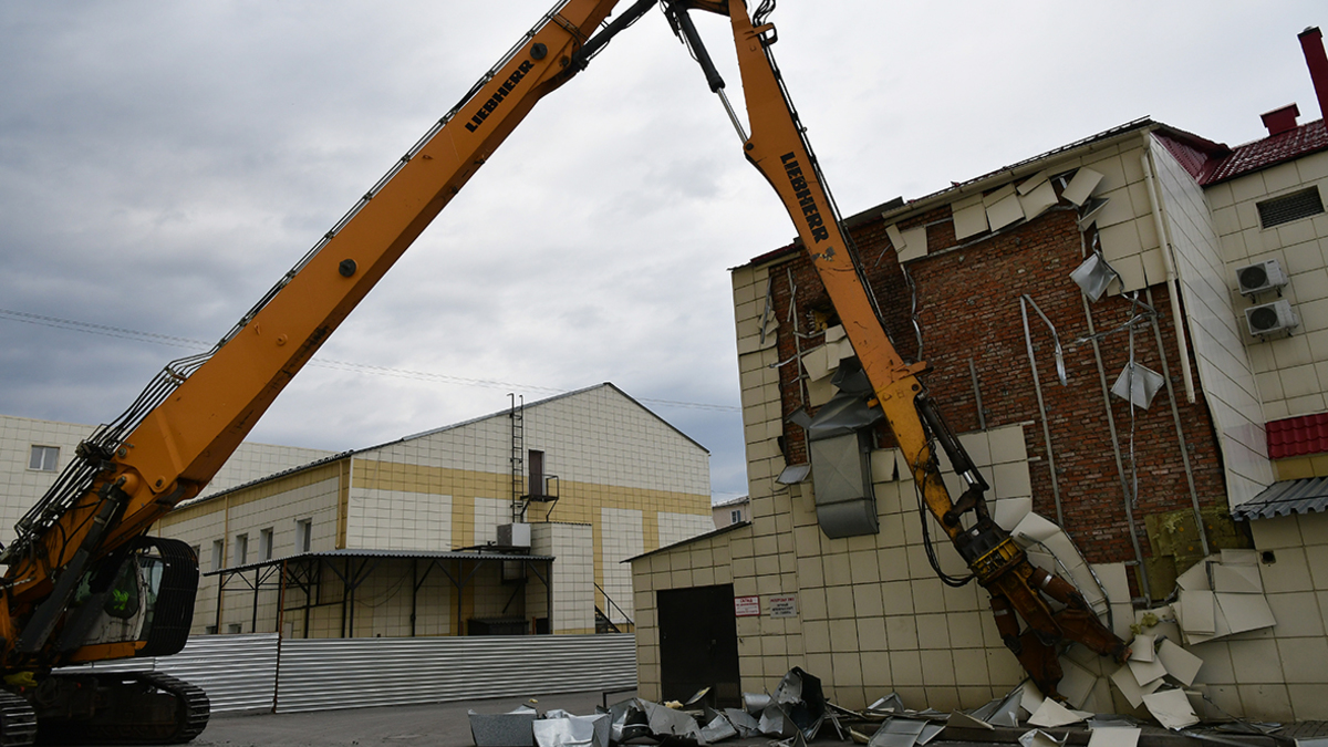 В Кемерово начали снос «Зимней вишни» — РБК