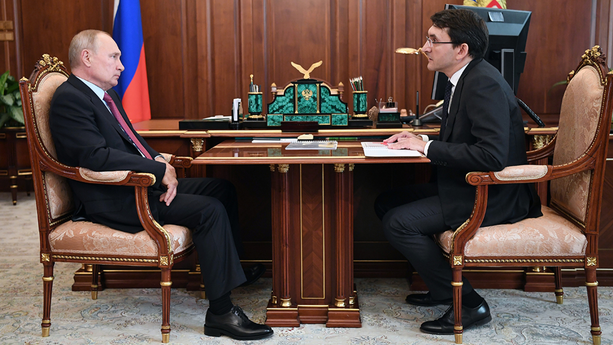 Владимир Путин и Андрей Липов