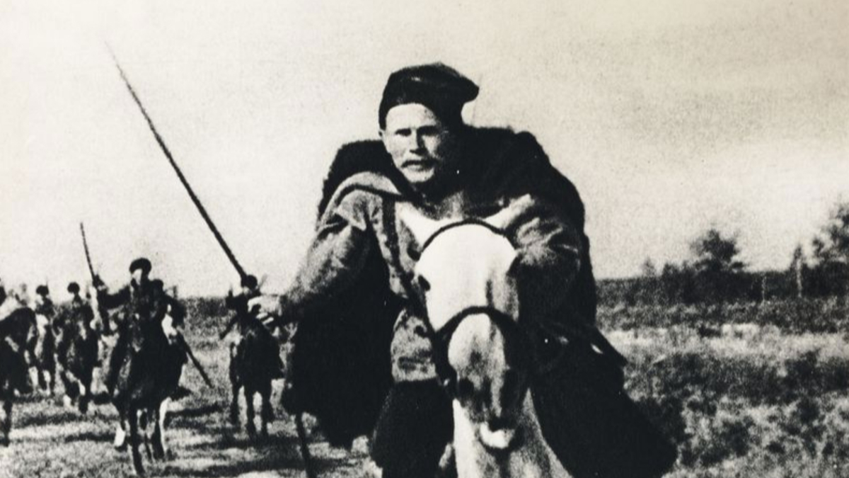 Кадр из фильма «Чапаев»
