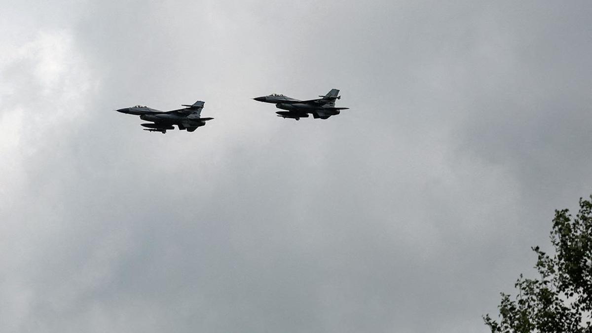 Украинские истребители F-16