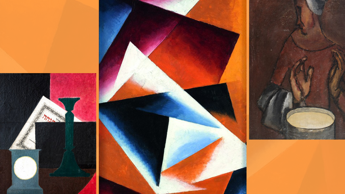 Яков&nbsp;Паин.&nbsp;&laquo;Натюрморт&raquo;, 1918
Любовь&nbsp;Попова. &laquo;Оранжевая живописная архитектоника&raquo;, 1918
Валентин&nbsp;Юстицкий.&nbsp;&laquo;Молочница&raquo;,&nbsp;1923
