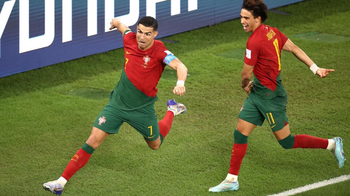 Роналду первым в истории забил голы на пяти чемпионатах мира :: Футбол ::  РБК Спорт