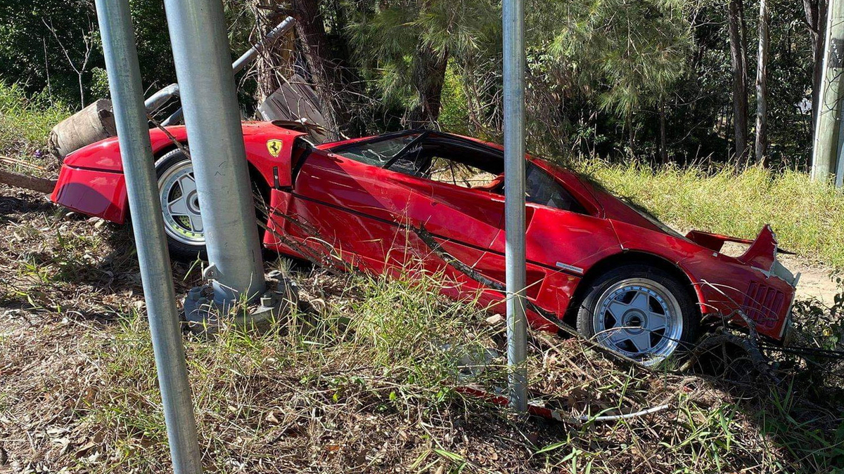 Редкий Ferrari разбили во время тест-драйва. Фотофакт :: Autonews