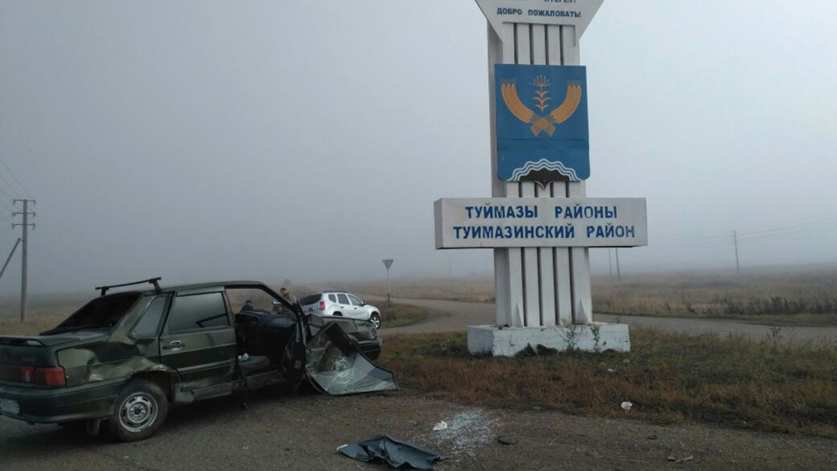 В Башкирии автомобиль врезался в группу детей — РБК