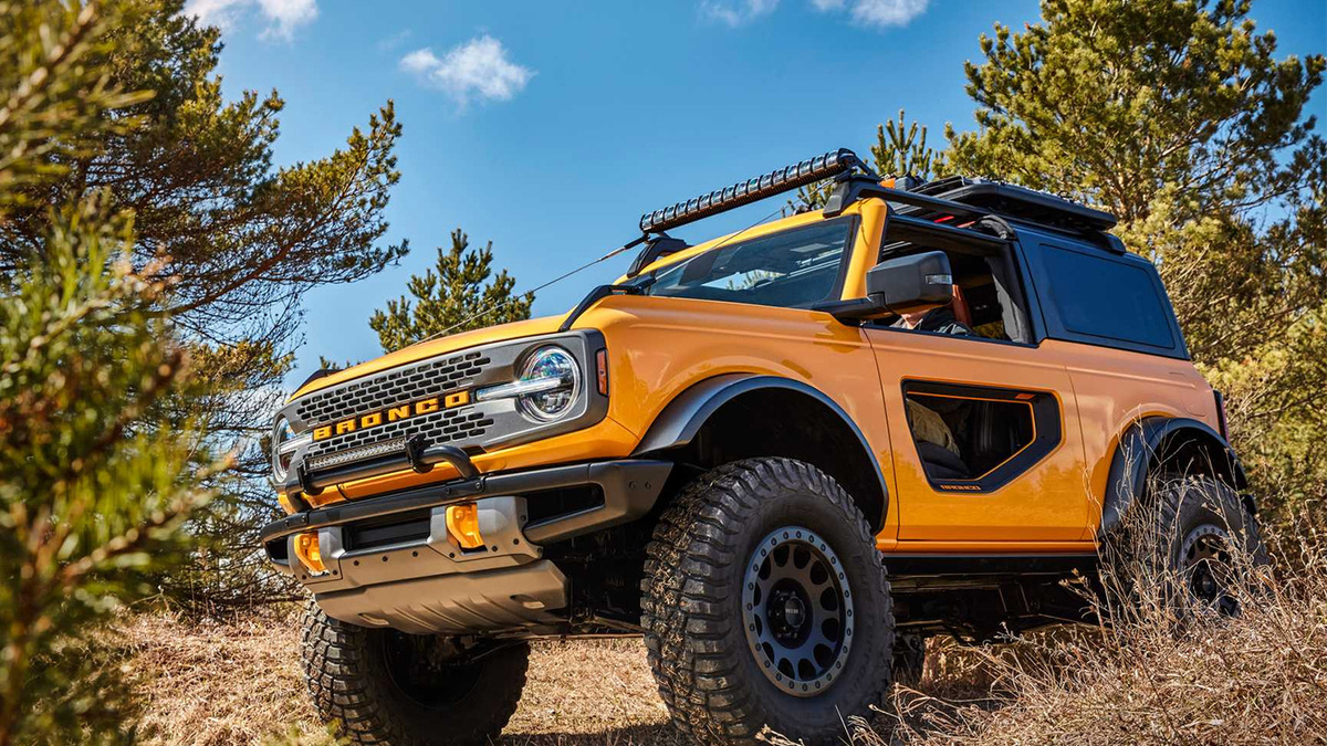 Ford представил рамный внедорожник Bronco :: Autonews