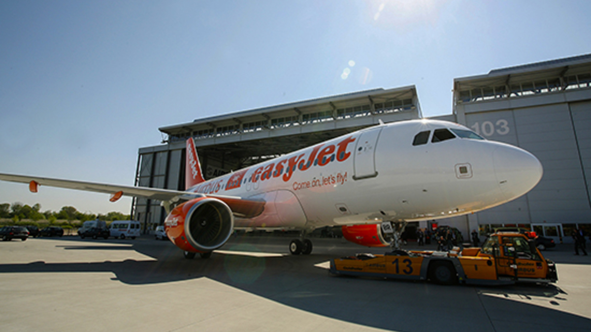 Airbus A319 компании easyJet
