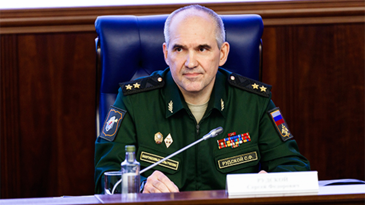 Начальник главного оперативного управления Генштаба РФ Сергей Рудской