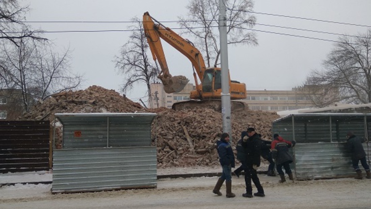 В центре Уфы снесли Дом Кочкина, исключенный из реестра памятников — РБК