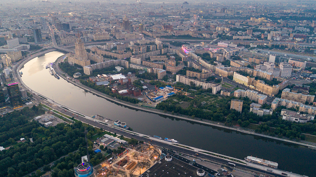 В Москве благоустроят набережную Тараса Шевченко и Украинский бульвар