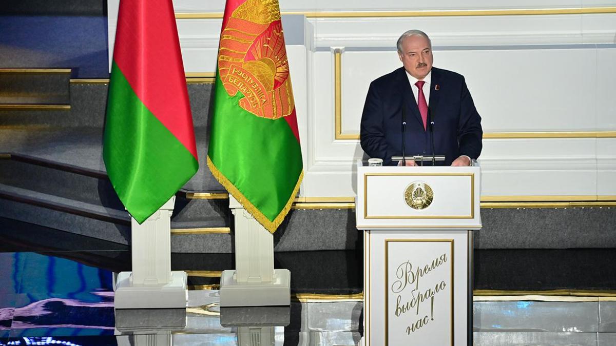 Александр Лукашенко на заседании VII Всебелорусского народного собрания, Минск