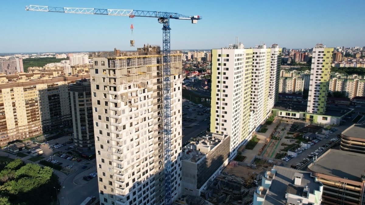Строительство воронежского ЖК 