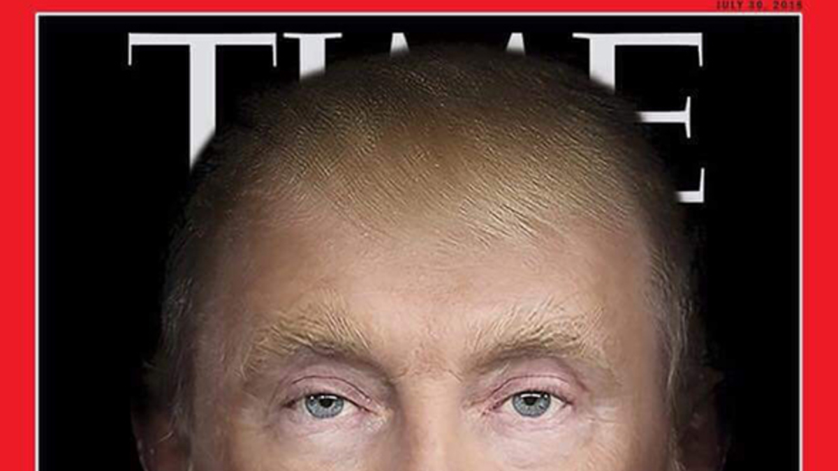 Редакция совместила фотографии Дональда Трампа и Владимира Путина и поместила изображение на обложку нового выпуска журнала. Главной темой номера, который выйдет 30 июля, станет материал корреспондента Time в Белом доме Брайана Беннета под заголовком «Кризис саммита»