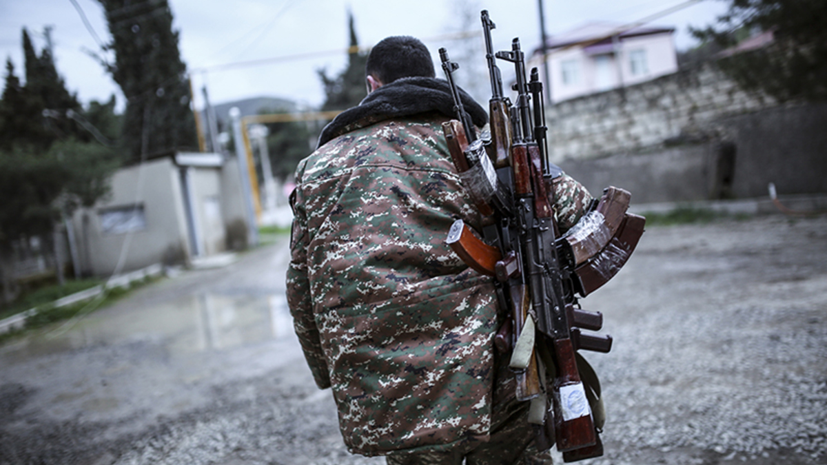 Военнослужащие армии самопровозглашенной Республики Нагорный Карабах