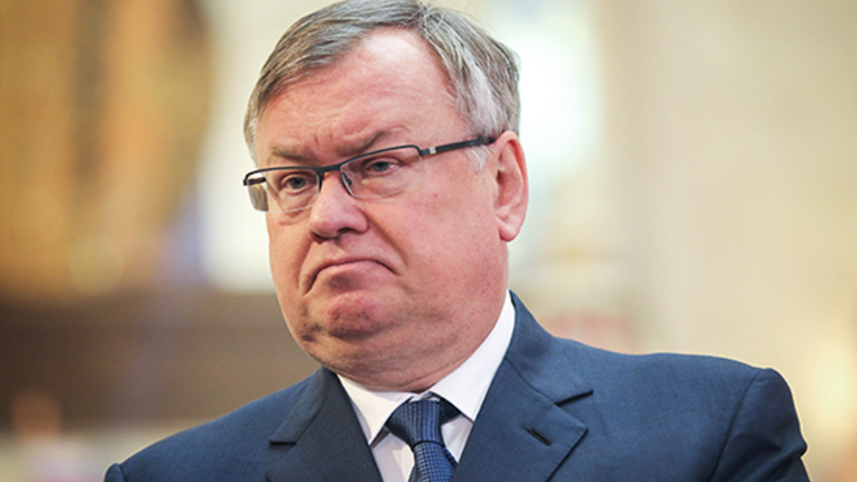 Председатель правления ВТБ Андрей Костин