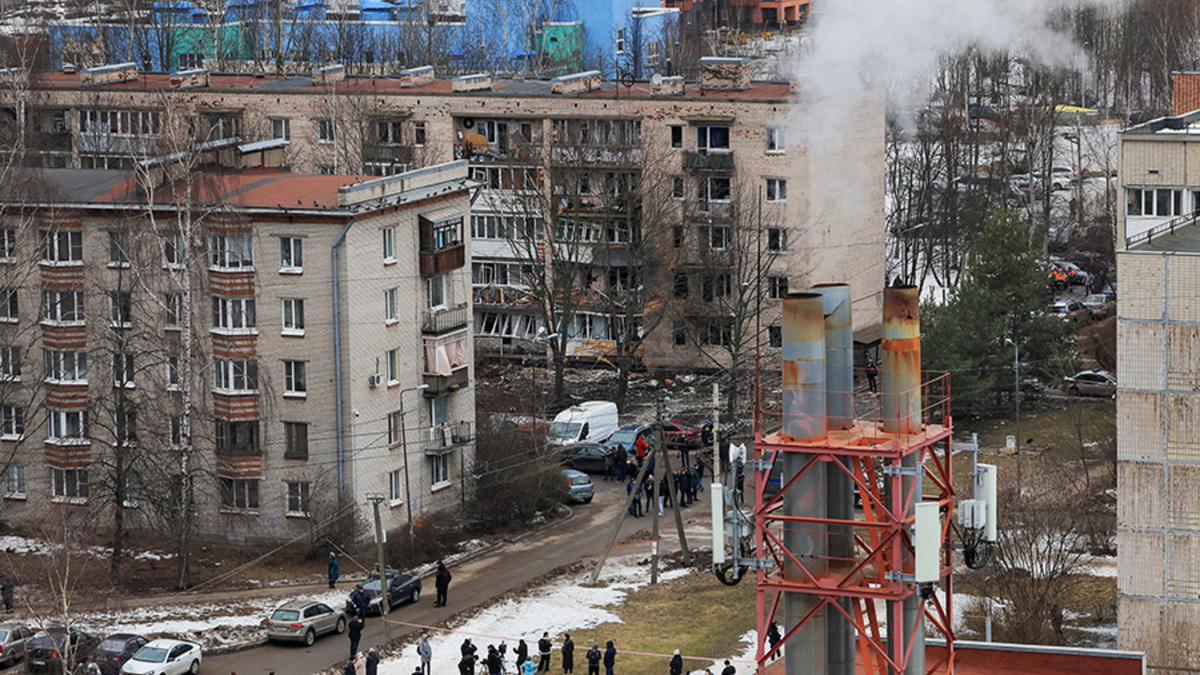 Последствия ЧП в Петербурге. Фотографии — РБК