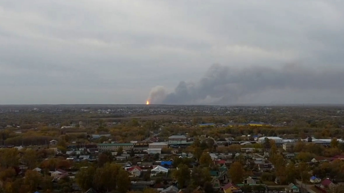 В Рязанской области после взрыва на складе боеприпасов ввели режим ЧС — РБК