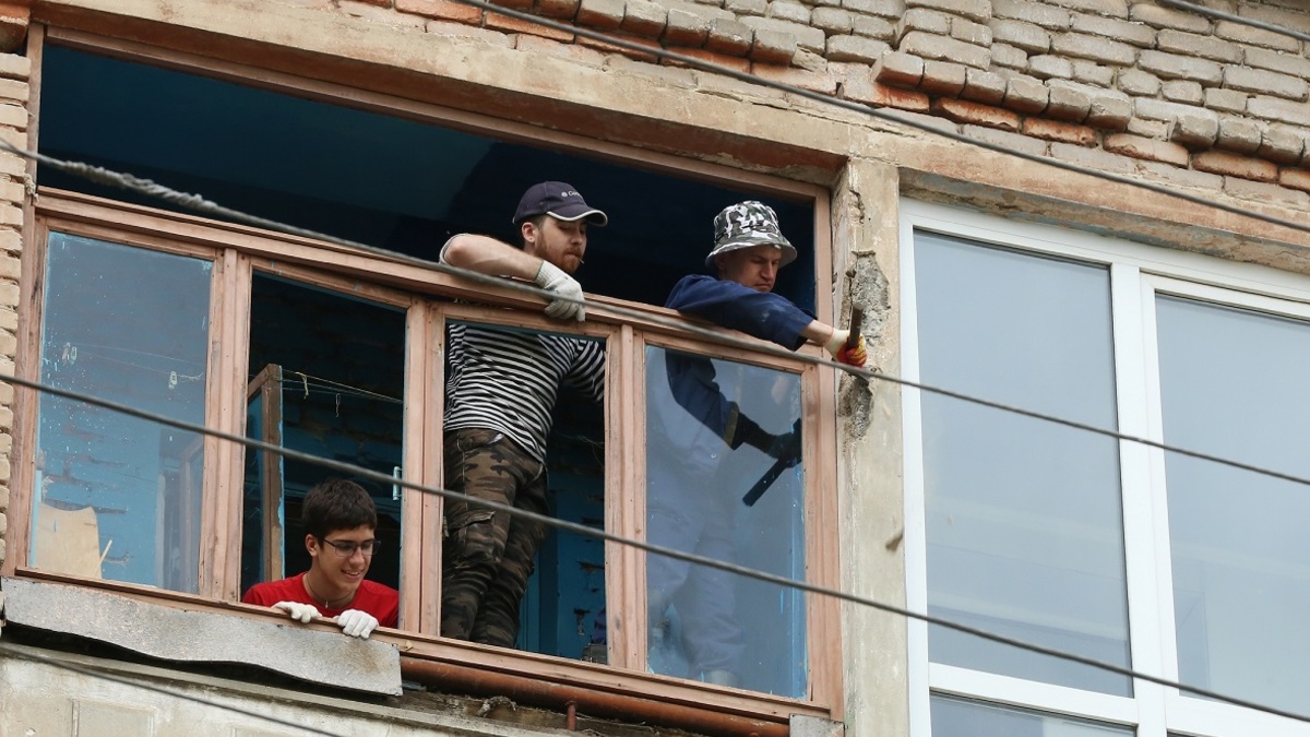 устранение последствий взрывов в Дзержинске