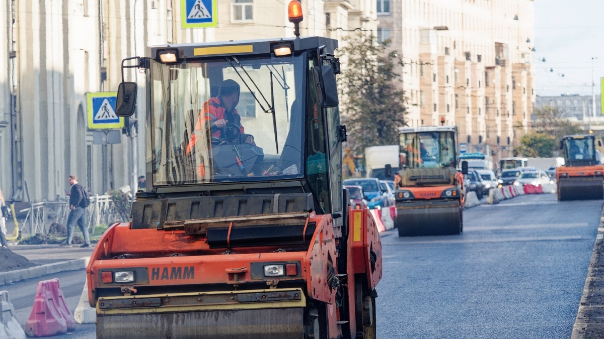 В Петербурге потратят более 7 млрд рублей на ремонт дорог в 2024 году — РБК