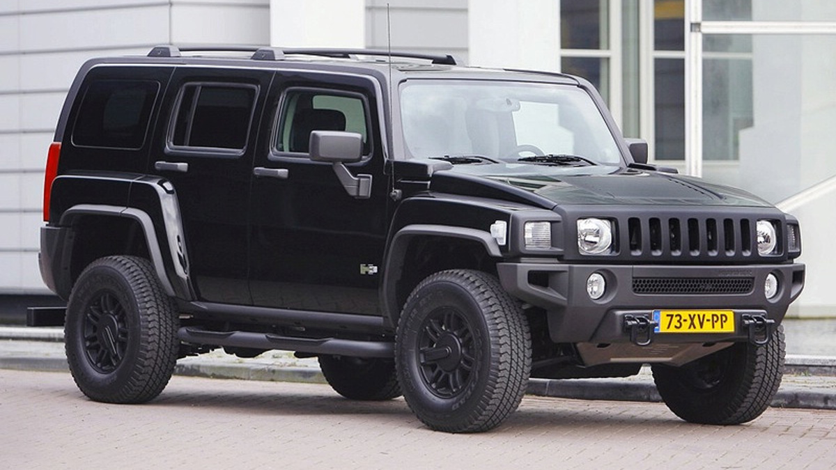 Hummer выпускает специальную версию H3 Black Edition :: Autonews