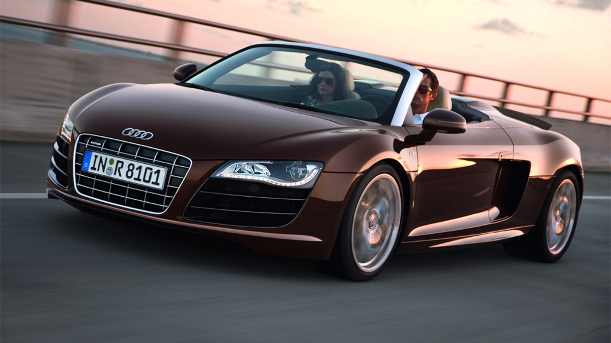 Во Франкфурте состоялась мировая премьера Audi R8 Spyder