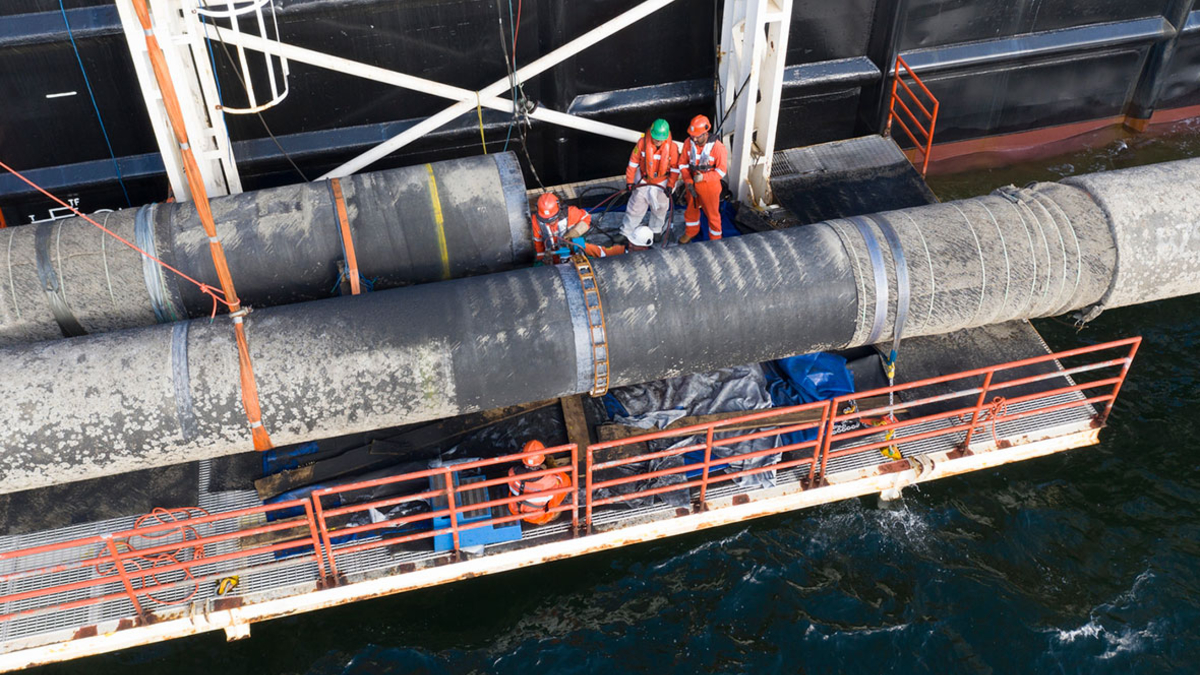 Фото: Aксель Шмидт / Nord Stream 2 