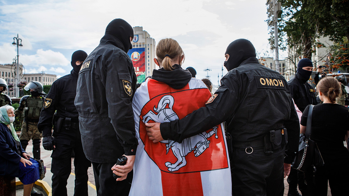 МВД опубликовало данные по протестным акциям, которые прошли 8 сентября в Минске и других городах.