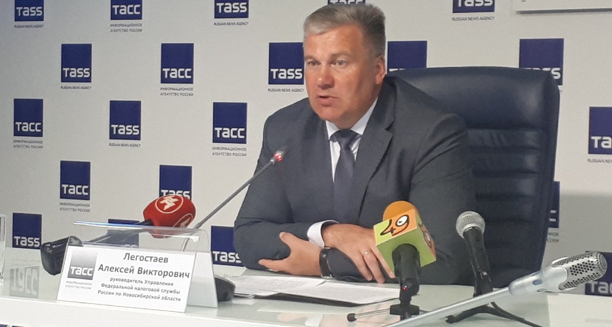 Руководитель Управления федеральной налоговой службы по Новосибирской области Алексей Легостаев