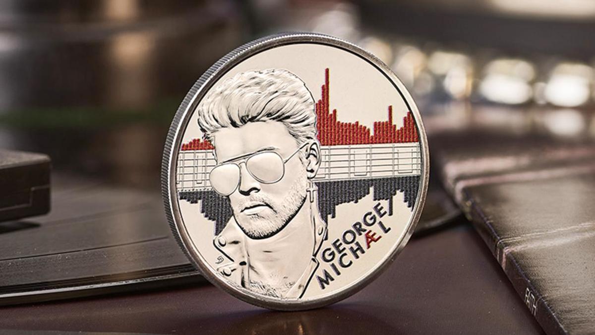 Монета с изображением Джорджа Майкла