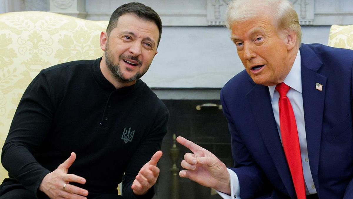 Дональд Трамп встретился с Владимиром Зеленским в Белом доме в Вашингтоне, США, 28 февраля 2025 года