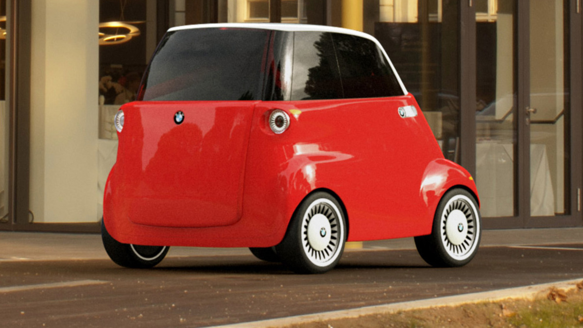 BMW Isetta перенесли в будущее :: Autonews