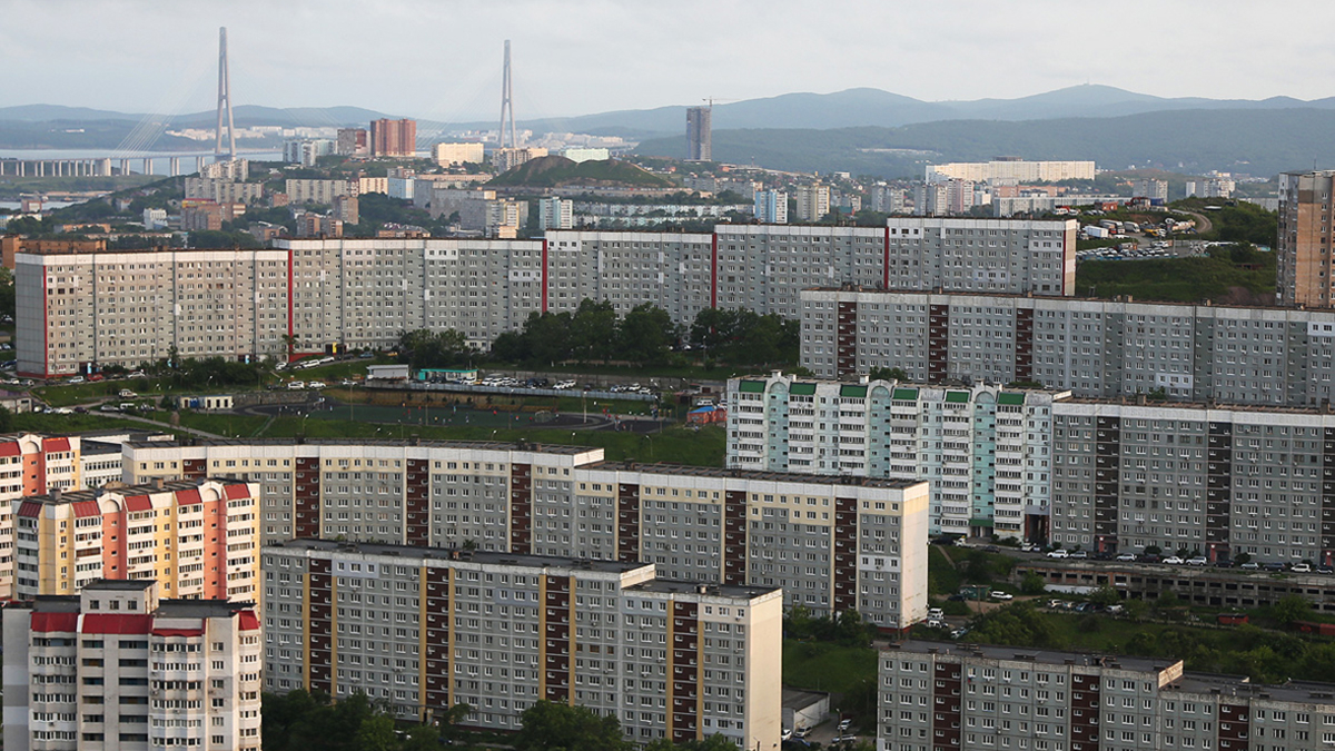 Вид Владивостока