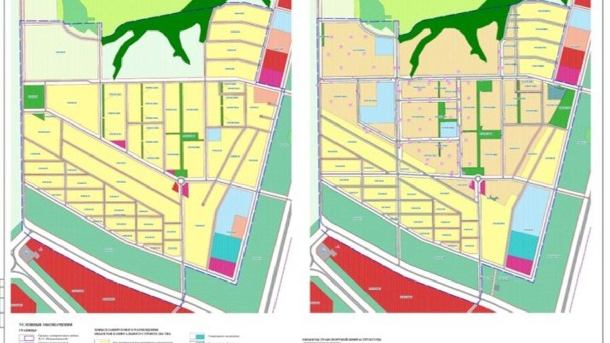 Микрорайон граничит с городской магистралью