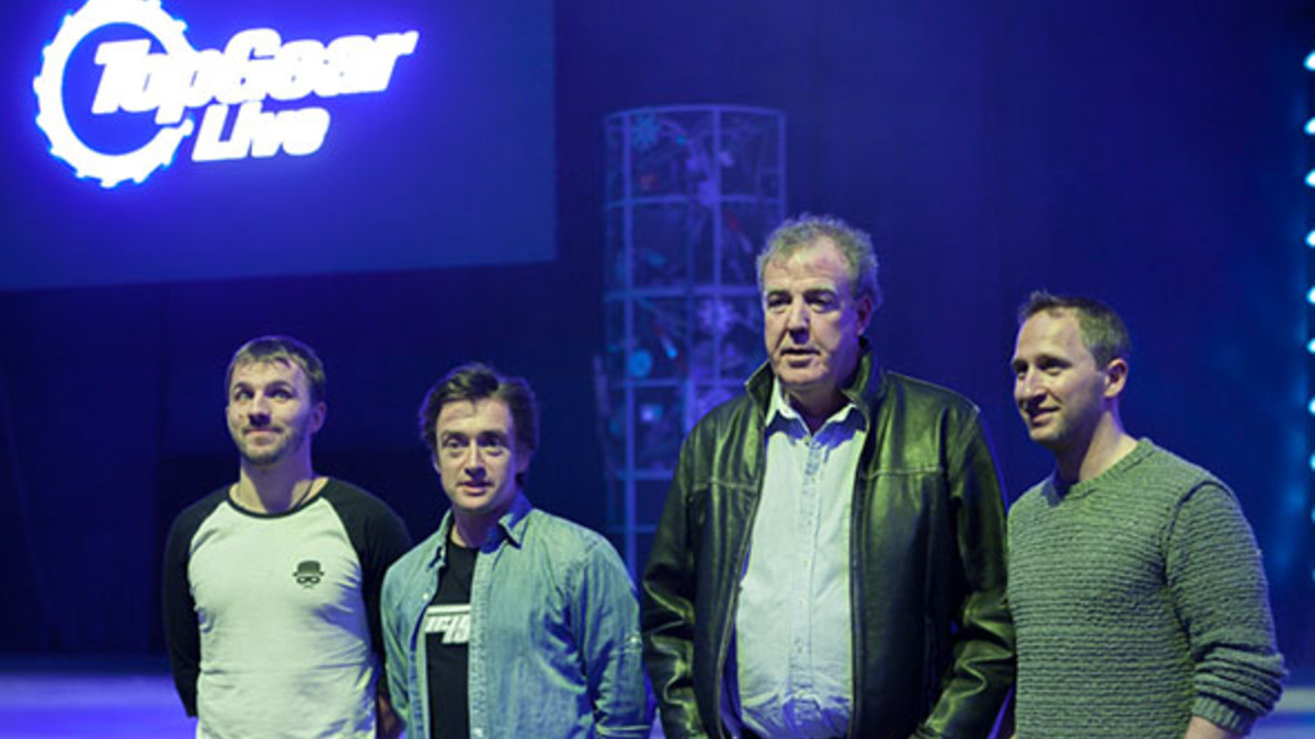 Top Gear Live изнутри: Стиг без шлема, колесница для Кларксона и обед по  расписанию | РБК Стиль