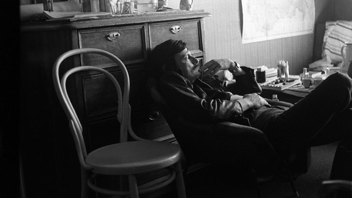 Режиссер Андрей Тарковский у себя дома, 1969