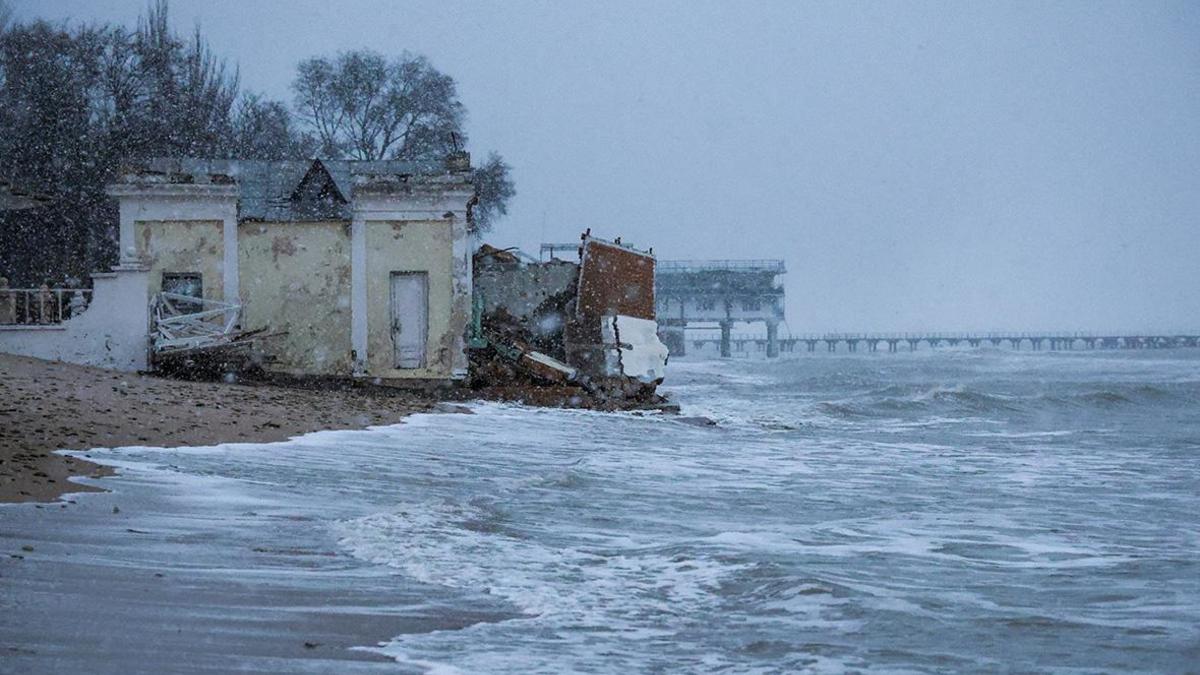 Вильфанд сравнил шторм в Крыму с погубившей корабли Крымской войны бурей —  РБК