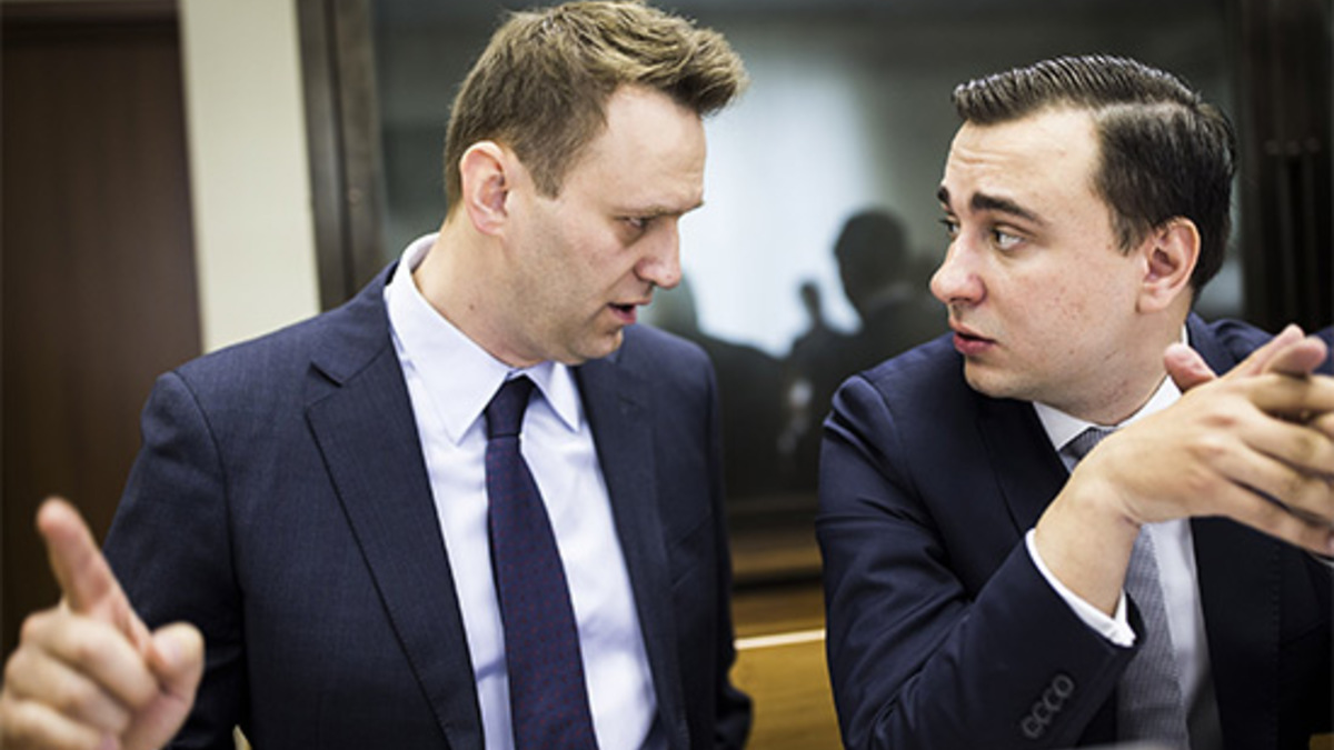 Алексей Навальный и Иван Жданов